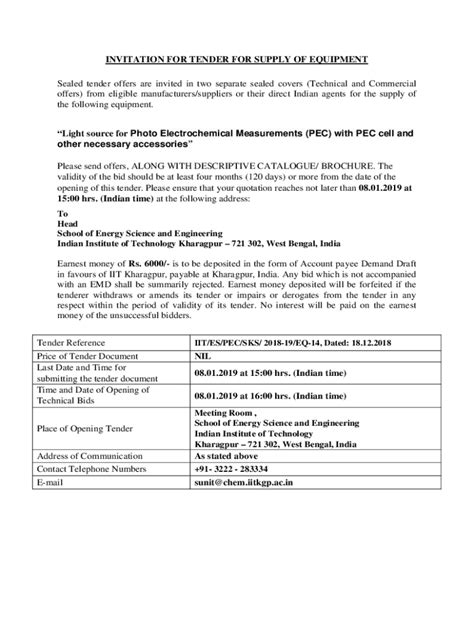 INVITATION TO BID Procurement of Various Signal Items.